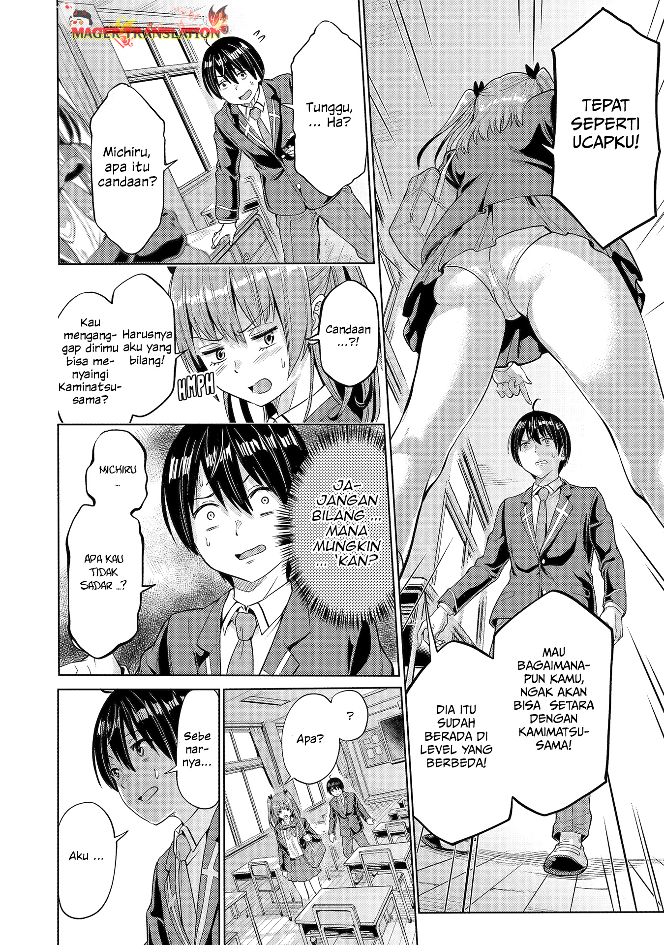 Koukousei WEB Sakka no Mote Seikatsu “Anta ga Kami Sakka na Wakenai desho” to Boku wo Futta Osananajimi ga Koukaishiteru kedo Mou Osoi Chapter 1.1 Gambar 22