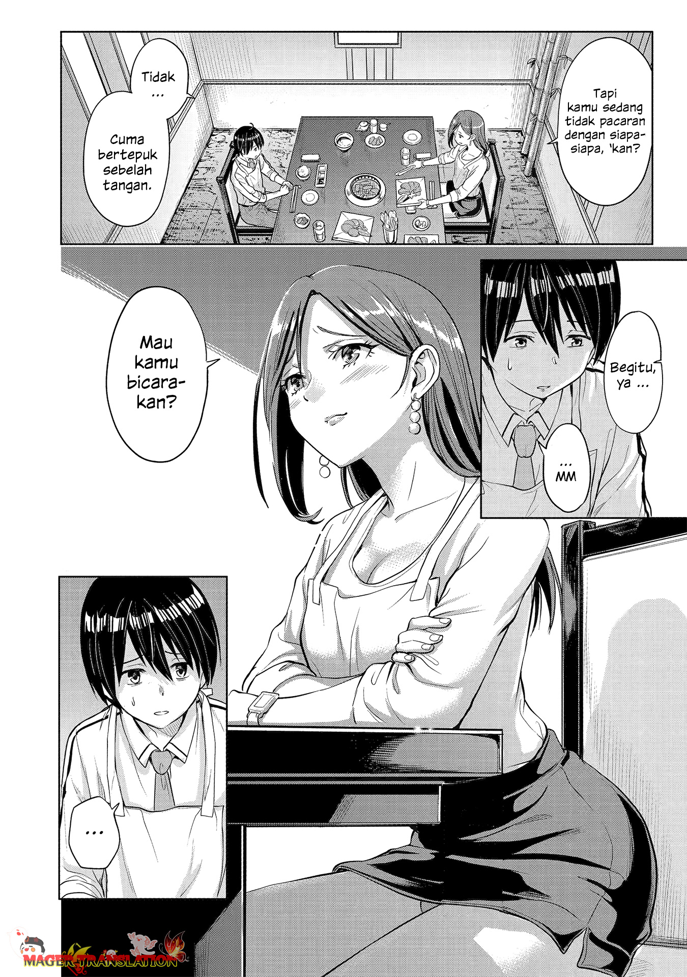 Koukousei WEB Sakka no Mote Seikatsu “Anta ga Kami Sakka na Wakenai desho” to Boku wo Futta Osananajimi ga Koukaishiteru kedo Mou Osoi Chapter 1.2 Gambar 18