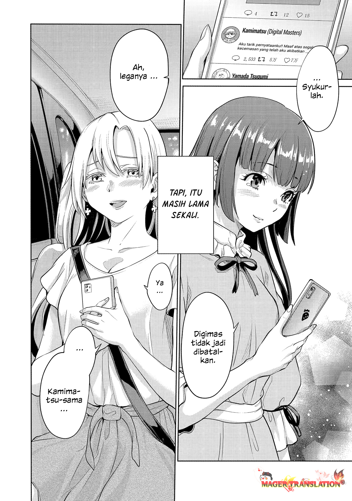 Koukousei WEB Sakka no Mote Seikatsu “Anta ga Kami Sakka na Wakenai desho” to Boku wo Futta Osananajimi ga Koukaishiteru kedo Mou Osoi Chapter 1.2 Gambar 28