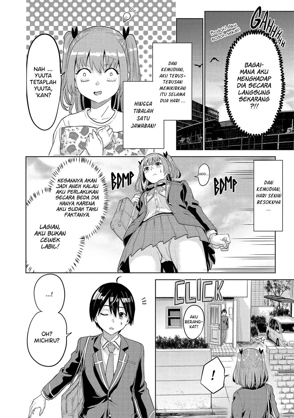 Koukousei WEB Sakka no Mote Seikatsu “Anta ga Kami Sakka na Wakenai desho” to Boku wo Futta Osananajimi ga Koukaishiteru kedo Mou Osoi Chapter 12 Gambar 13