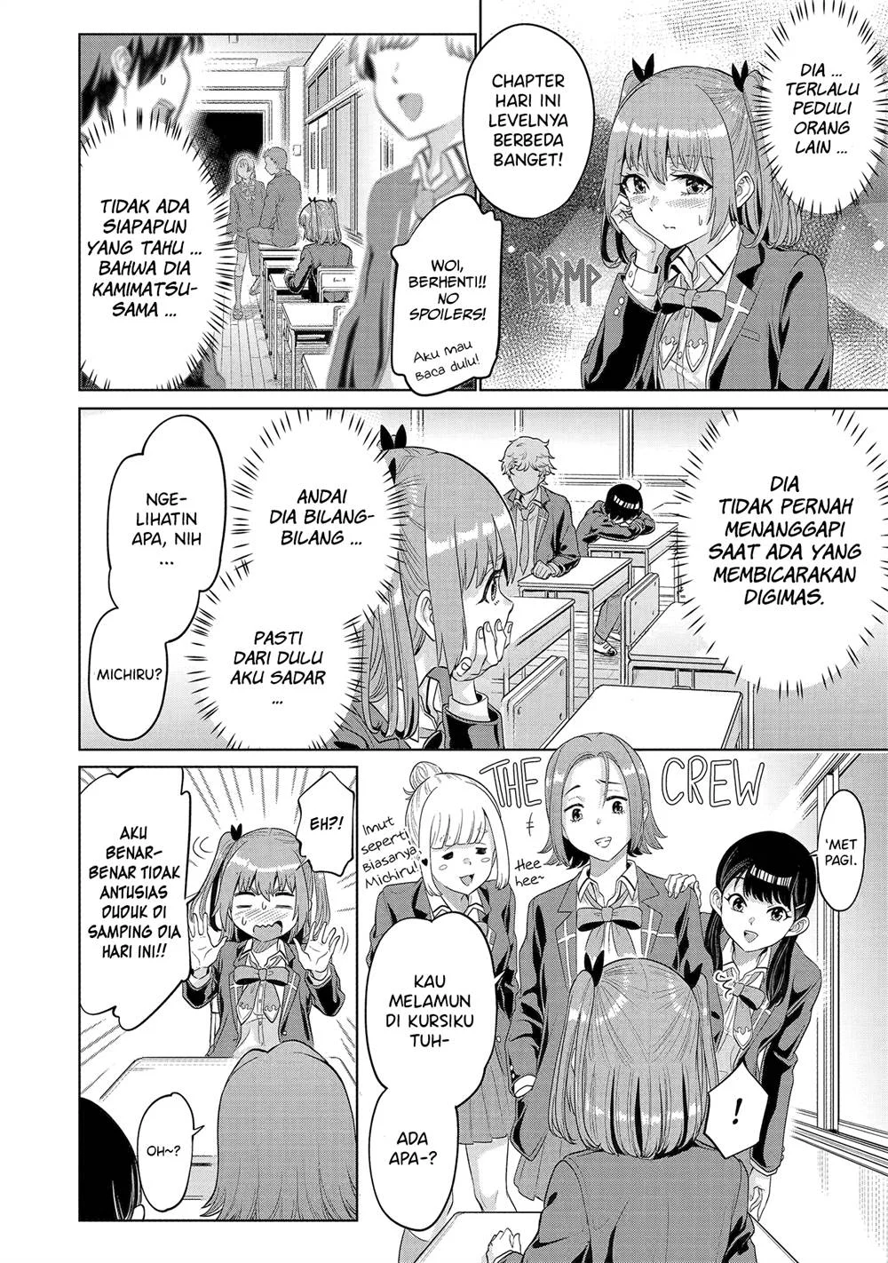 Koukousei WEB Sakka no Mote Seikatsu “Anta ga Kami Sakka na Wakenai desho” to Boku wo Futta Osananajimi ga Koukaishiteru kedo Mou Osoi Chapter 12 Gambar 19
