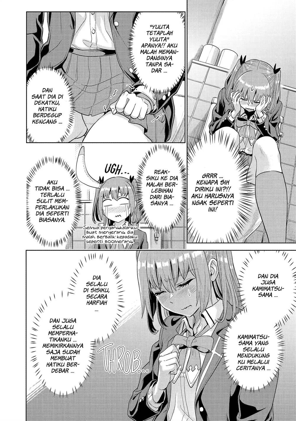 Koukousei WEB Sakka no Mote Seikatsu “Anta ga Kami Sakka na Wakenai desho” to Boku wo Futta Osananajimi ga Koukaishiteru kedo Mou Osoi Chapter 12 Gambar 23