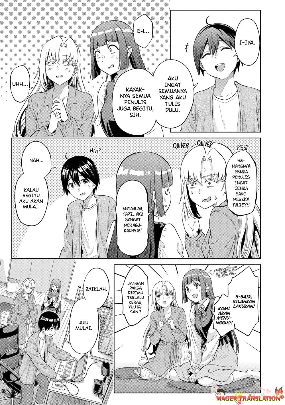 Koukousei WEB Sakka no Mote Seikatsu “Anta ga Kami Sakka na Wakenai desho” to Boku wo Futta Osananajimi ga Koukaishiteru kedo Mou Osoi Chapter 14 Gambar 21