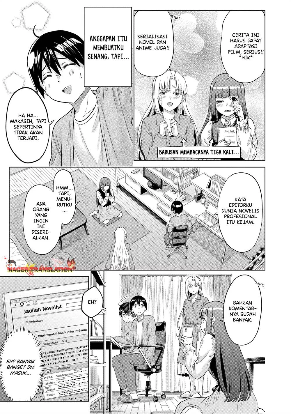 Koukousei WEB Sakka no Mote Seikatsu “Anta ga Kami Sakka na Wakenai desho” to Boku wo Futta Osananajimi ga Koukaishiteru kedo Mou Osoi Chapter 14 Gambar 23