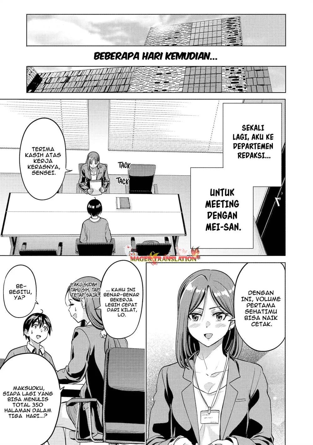 Koukousei WEB Sakka no Mote Seikatsu “Anta ga Kami Sakka na Wakenai desho” to Boku wo Futta Osananajimi ga Koukaishiteru kedo Mou Osoi Chapter 20 Gambar 18
