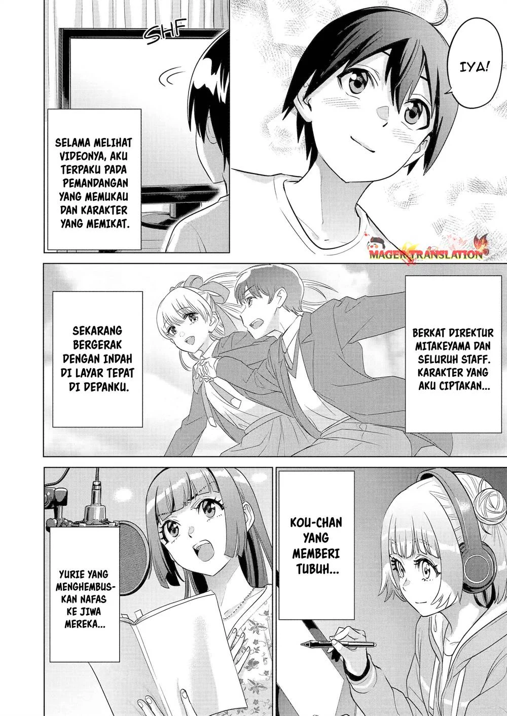 Koukousei WEB Sakka no Mote Seikatsu “Anta ga Kami Sakka na Wakenai desho” to Boku wo Futta Osananajimi ga Koukaishiteru kedo Mou Osoi Chapter 22 Gambar 17