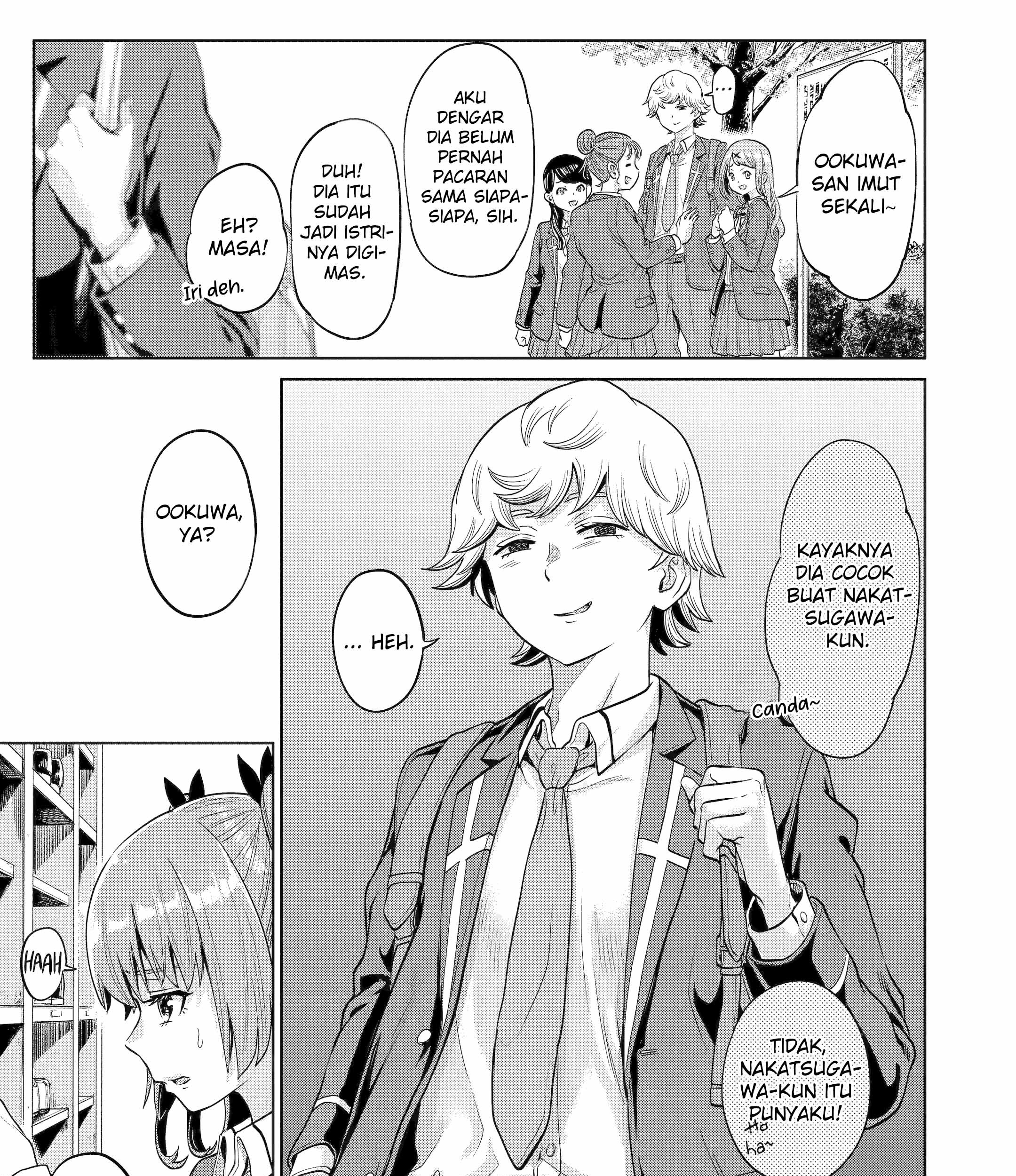 Koukousei WEB Sakka no Mote Seikatsu “Anta ga Kami Sakka na Wakenai desho” to Boku wo Futta Osananajimi ga Koukaishiteru kedo Mou Osoi Chapter 6 Gambar 47
