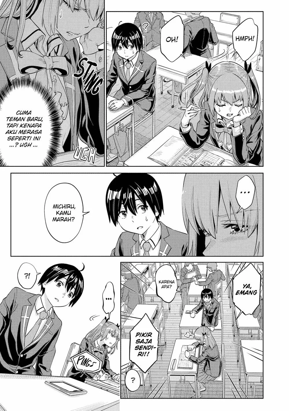 Koukousei WEB Sakka no Mote Seikatsu “Anta ga Kami Sakka na Wakenai desho” to Boku wo Futta Osananajimi ga Koukaishiteru kedo Mou Osoi Chapter 7 Gambar 12