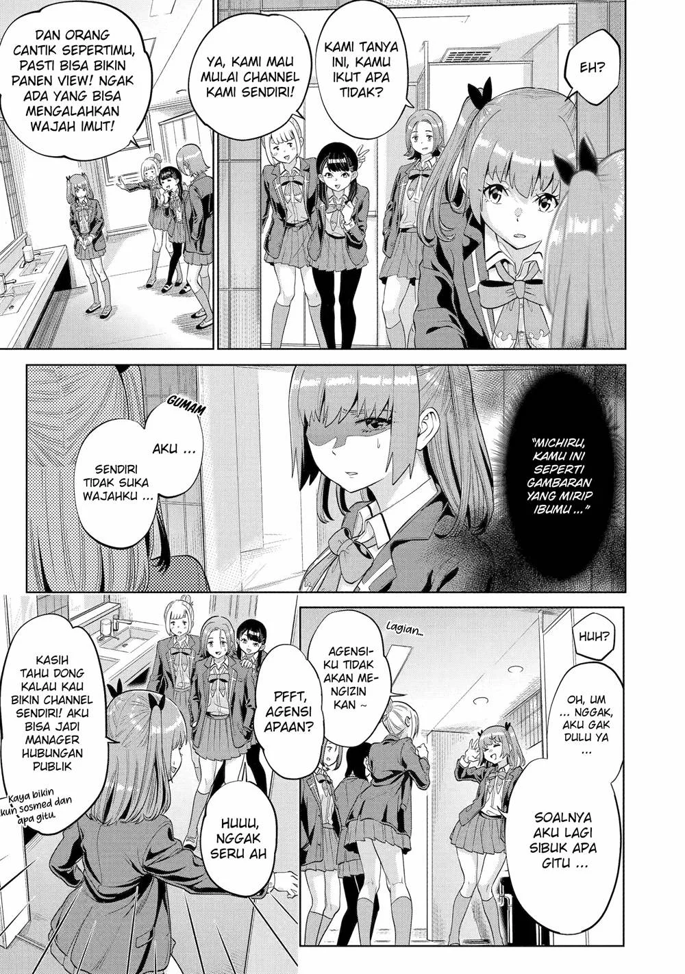 Koukousei WEB Sakka no Mote Seikatsu “Anta ga Kami Sakka na Wakenai desho” to Boku wo Futta Osananajimi ga Koukaishiteru kedo Mou Osoi Chapter 7 Gambar 18