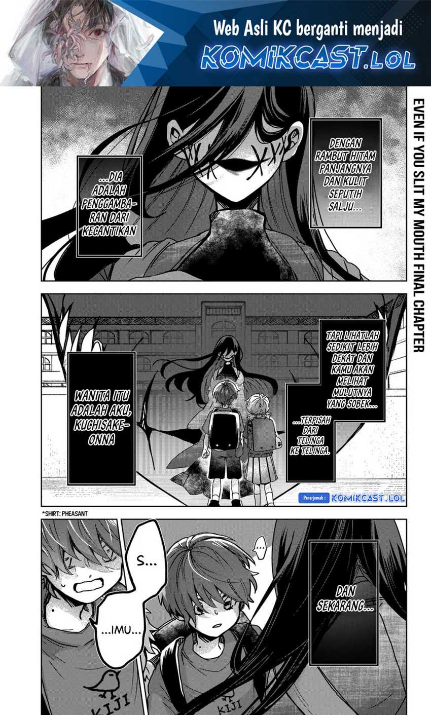 Baca Manga Kuchi ga Saketemo Kimi ni wa Chapter 80 Gambar 2