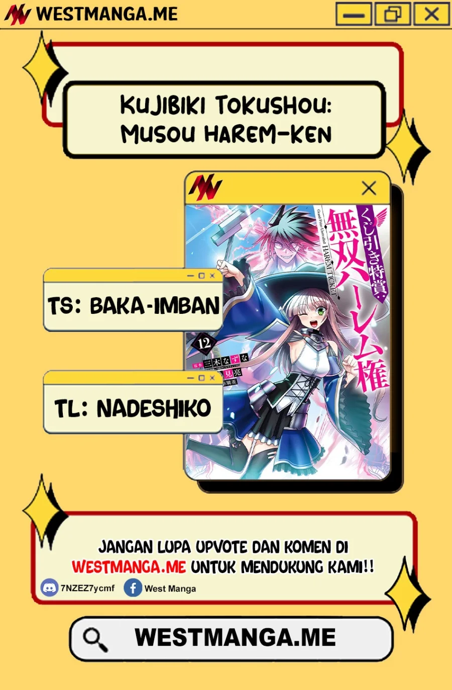Manga Kujibiki Tokushou: Musou Harem-ken Chapter 56 gambar 2