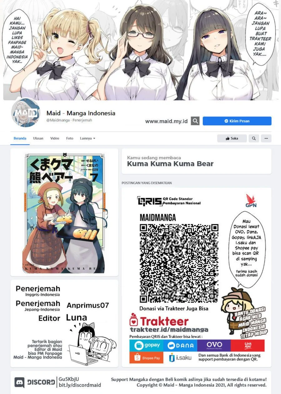 Manga Kuma Kuma Kuma Bear Chapter 115 gambar 2