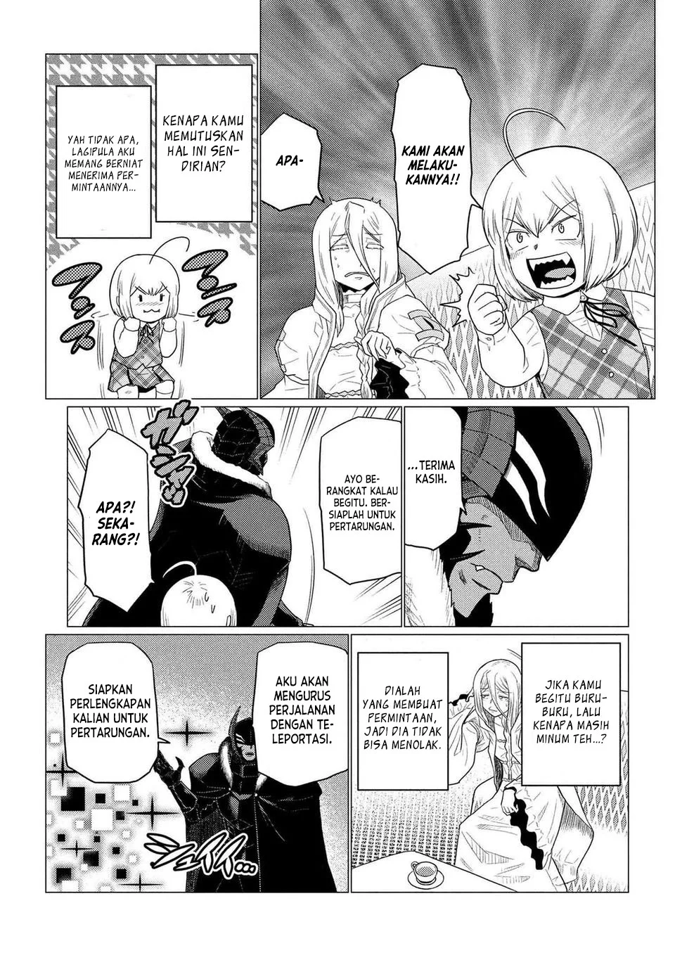Kumo desu ga, Nani ka? Chapter 73.1 Gambar 11