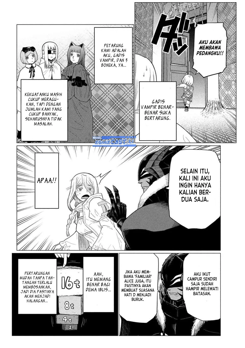 Kumo desu ga, Nani ka? Chapter 73.1 Gambar 12