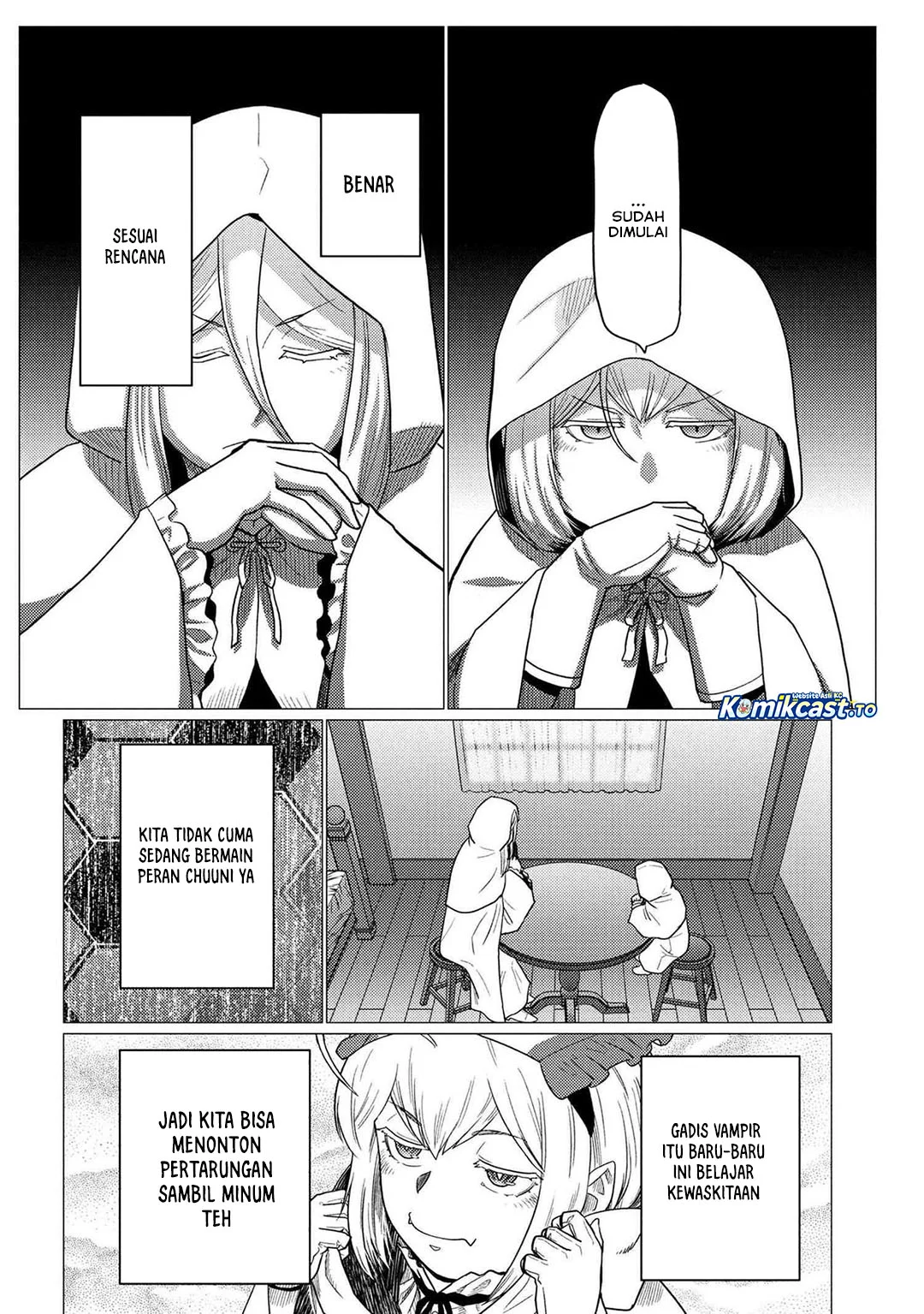 Kumo desu ga, Nani ka? Chapter 77.1 Gambar 13