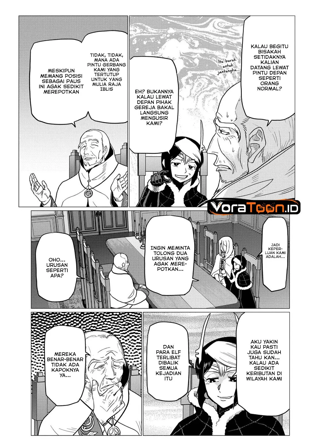 Kumo desu ga, Nani ka? Chapter 80 Gambar 14