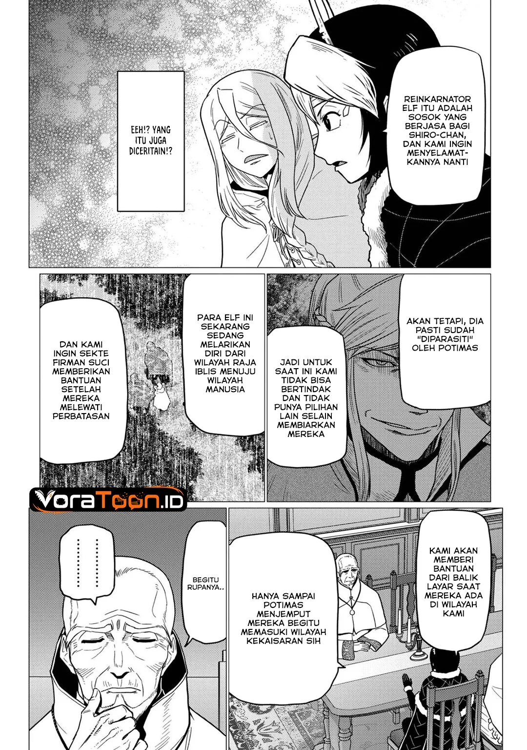 Kumo desu ga, Nani ka? Chapter 80 Gambar 16