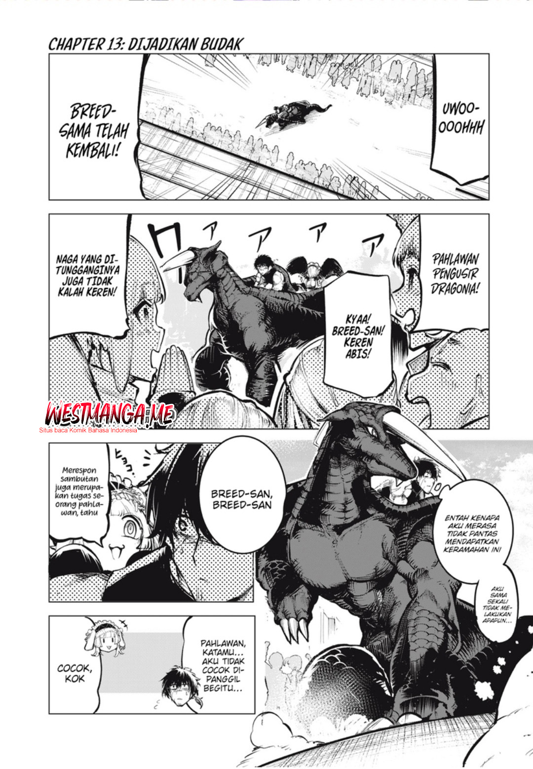 Baca Manga Kuni wo Owareta Ryuushi-san, Hirowareta Ringoku de Ukkari Musou shite Shimau Chapter 13 Gambar 2