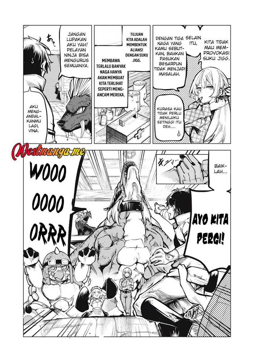 Kuni wo Owareta Ryuushi-san, Hirowareta Ringoku de Ukkari Musou shite Shimau Chapter 14.1 Gambar 3