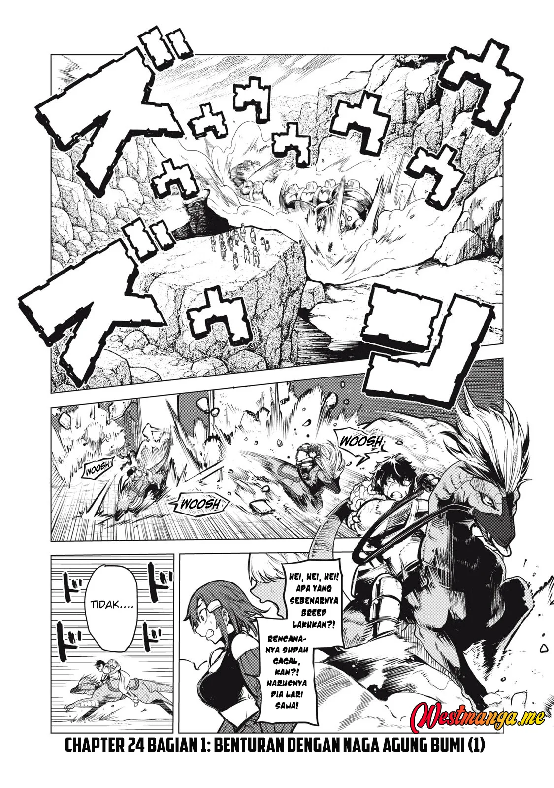 Manga Kuni wo Owareta Ryuushi-san, Hirowareta Ringoku de Ukkari Musou shite Shimau Chapter 24.1 gambar nomor 2