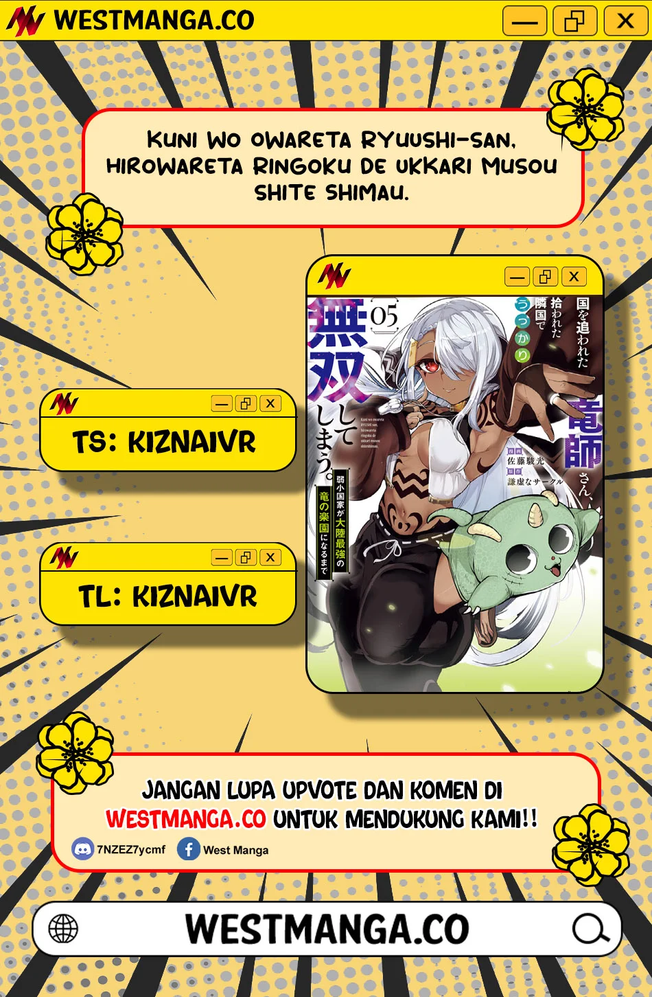 Komik Kuni wo Owareta Ryuushi-san, Hirowareta Ringoku de Ukkari Musou shite Shimau Chapter 29 gambar 1