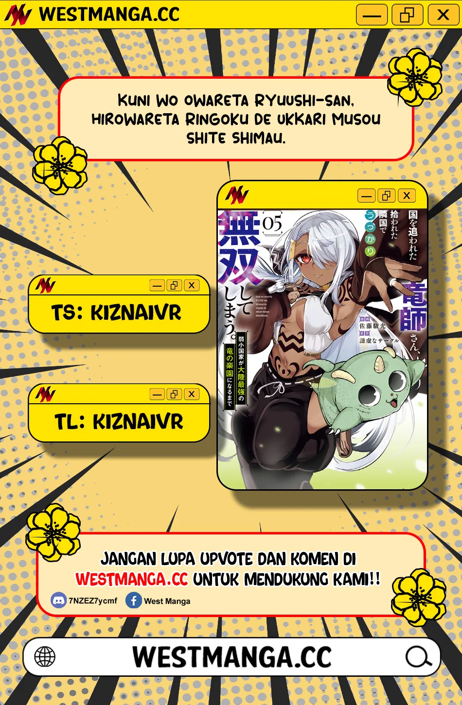 Komik Kuni wo Owareta Ryuushi-san, Hirowareta Ringoku de Ukkari Musou shite Shimau Chapter 31 gambar 1
