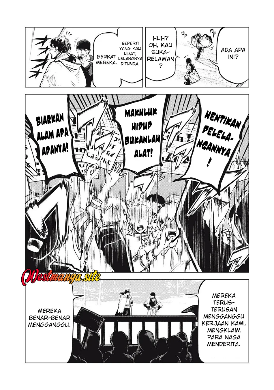 Kuni wo Owareta Ryuushi-san, Hirowareta Ringoku de Ukkari Musou shite Shimau. Chapter 33.1 halaman 6