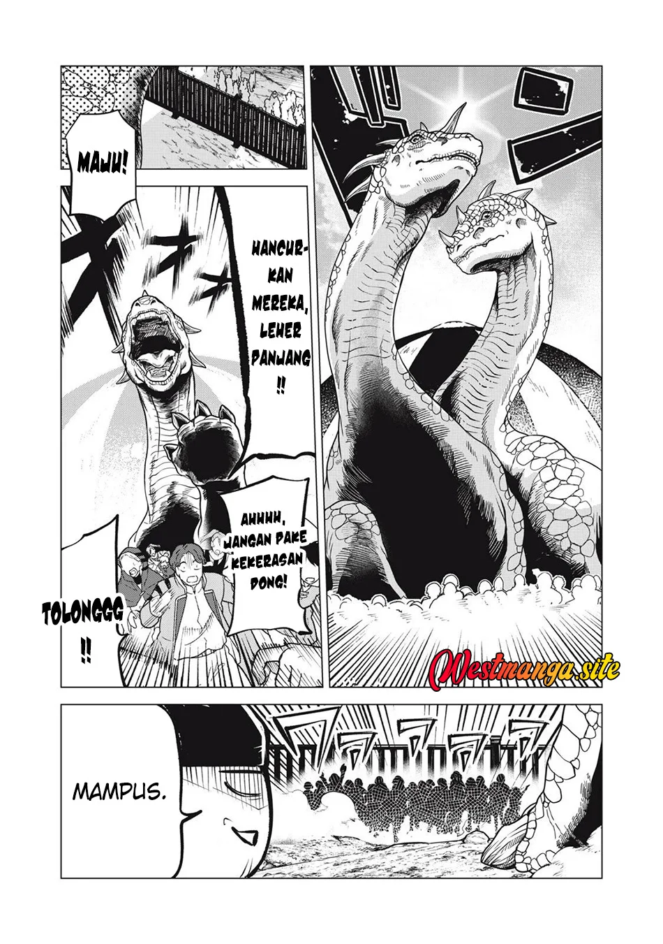 Kuni wo Owareta Ryuushi-san, Hirowareta Ringoku de Ukkari Musou shite Shimau. Chapter 33.1 halaman 8