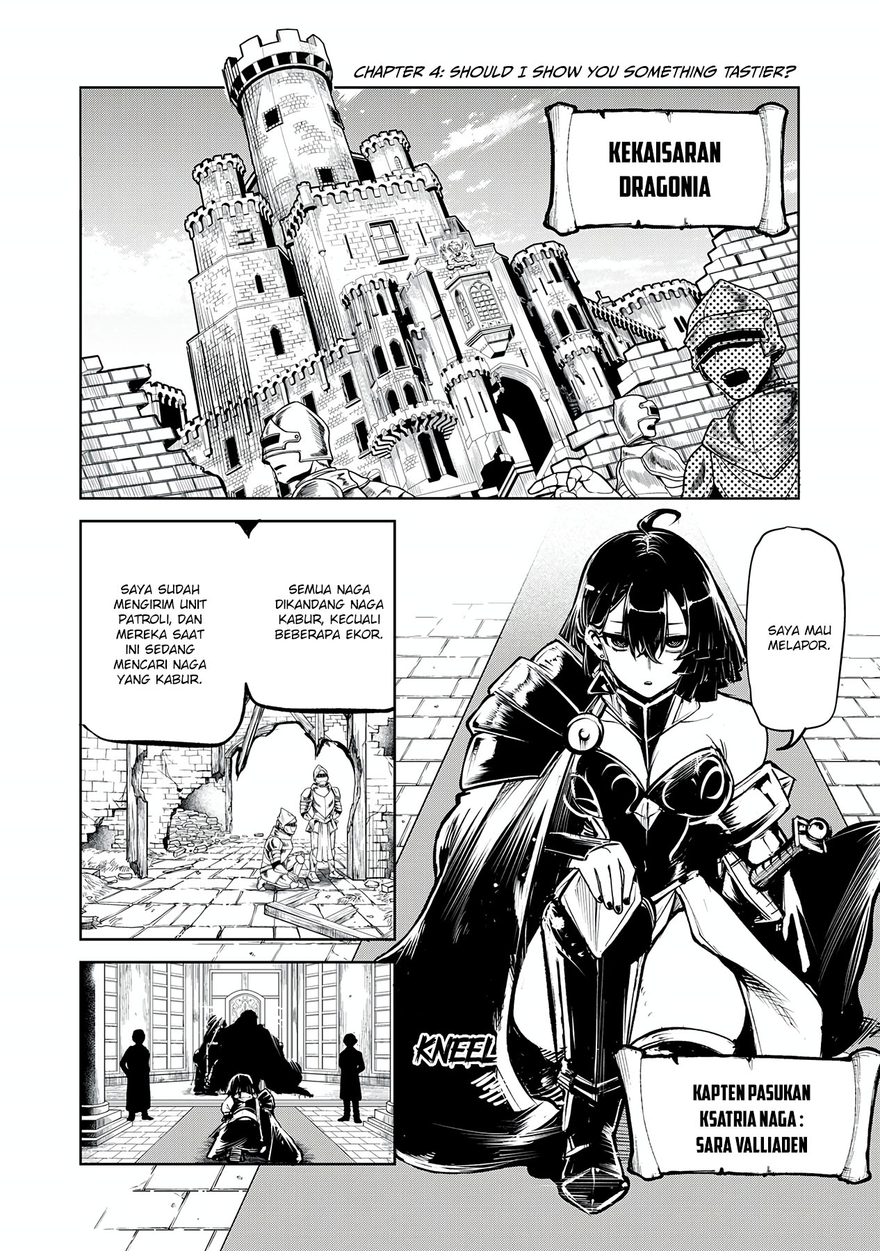 Baca Manga Kuni wo Owareta Ryuushi-san, Hirowareta Ringoku de Ukkari Musou shite Shimau Chapter 4 Gambar 2