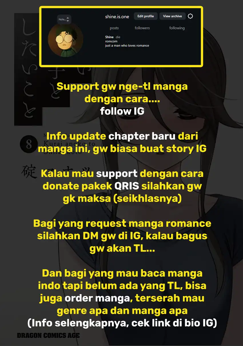 Kurai Anoko to Shitai koto Chapter 101 Gambar 15