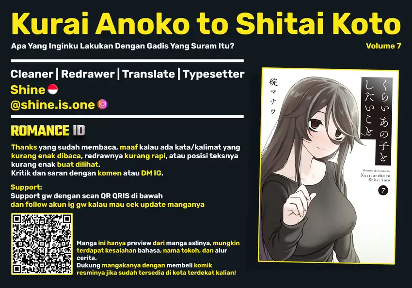 Kurai Anoko to Shitai koto Chapter 85 Gambar 18