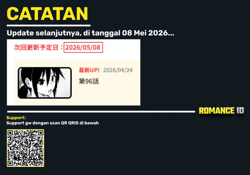 Kurai Anoko to Shitai koto Chapter 96 Gambar 14