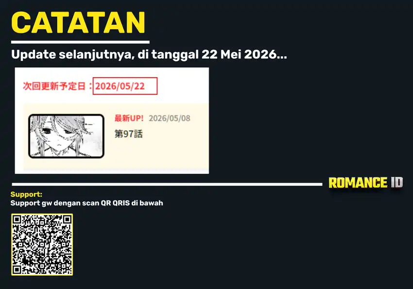 Kurai Anoko to Shitai koto Chapter 97 Gambar 14