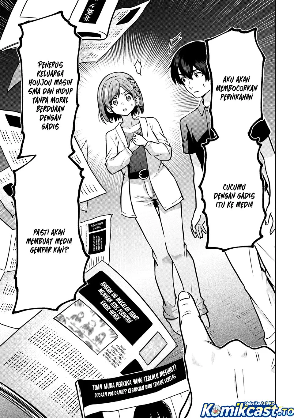 Kurasu no Daikirai na Joshi to Kekkon Suru Koto ni Natta Chapter 49 Gambar 28