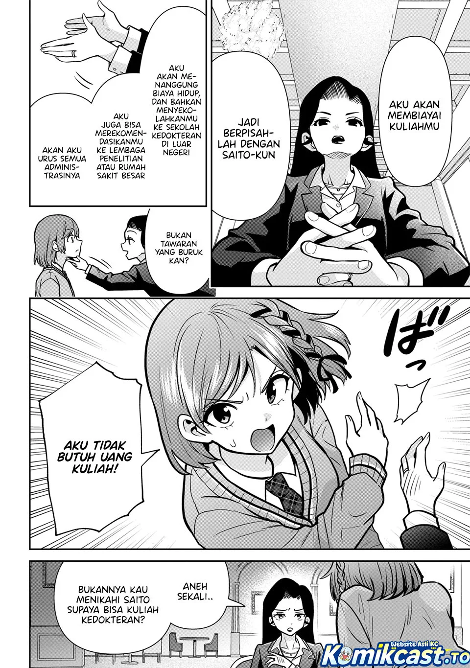 Kurasu no Daikirai na Joshi to Kekkon Suru Koto ni Natta Chapter 51 Gambar 21