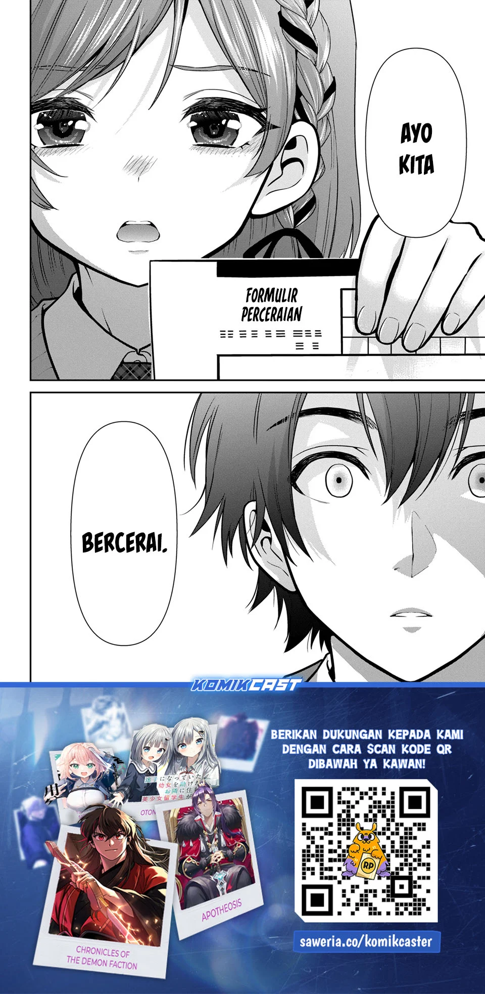 Kurasu no Daikirai na Joshi to Kekkon Suru Koto ni Natta Chapter 51 Gambar 34