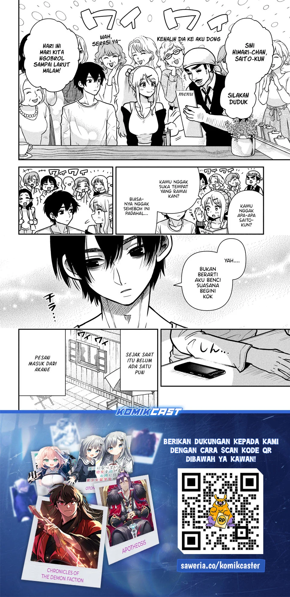 Kurasu no Daikirai na Joshi to Kekkon Suru Koto ni Natta Chapter 52 Gambar 35