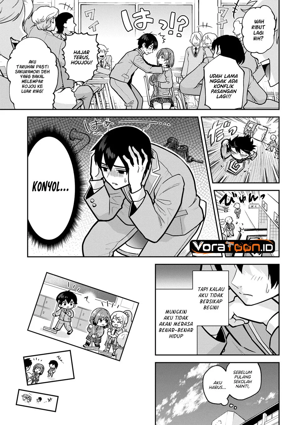 Kurasu no Daikirai na Joshi to Kekkon Suru Koto ni Natta Chapter 56 halaman 13