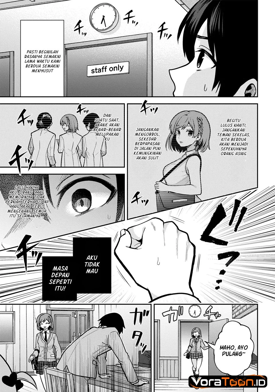 Kurasu no Daikirai na Joshi to Kekkon Suru Koto ni Natta Chapter 56 halaman 15