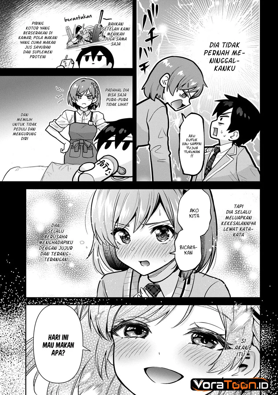 Kurasu no Daikirai na Joshi to Kekkon Suru Koto ni Natta Chapter 56 halaman 9