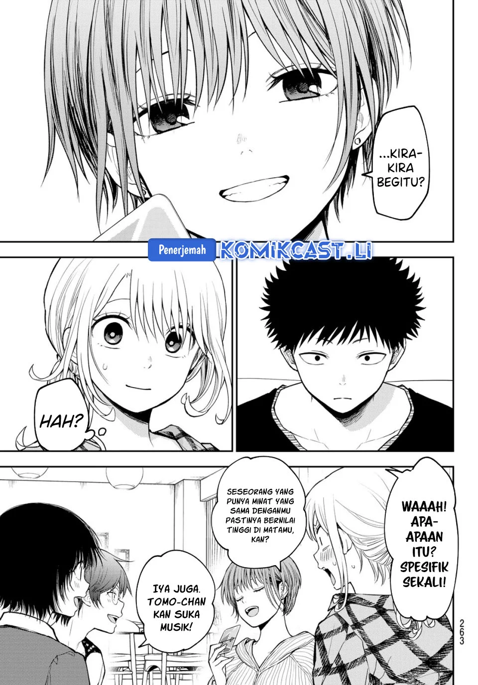 Kuroiwa Medaka ni Watashi no Kawaii ga Tsuujinai Chapter 192 Gambar 3