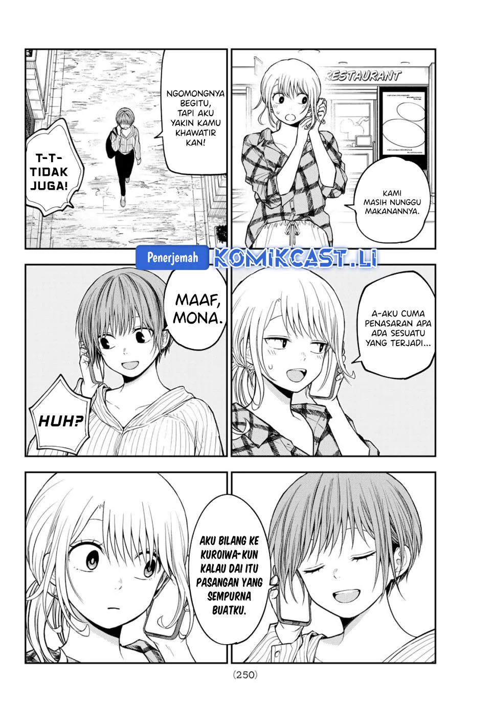 Kuroiwa Medaka ni Watashi no Kawaii ga Tsuujinai Chapter 194 Gambar 10