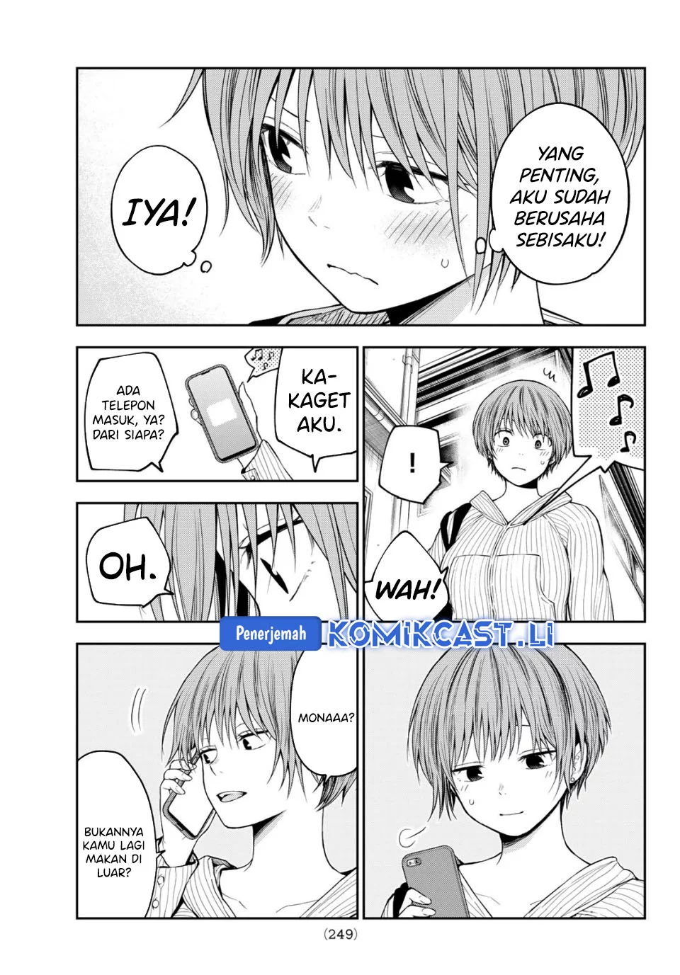 Kuroiwa Medaka ni Watashi no Kawaii ga Tsuujinai Chapter 194 Gambar 9