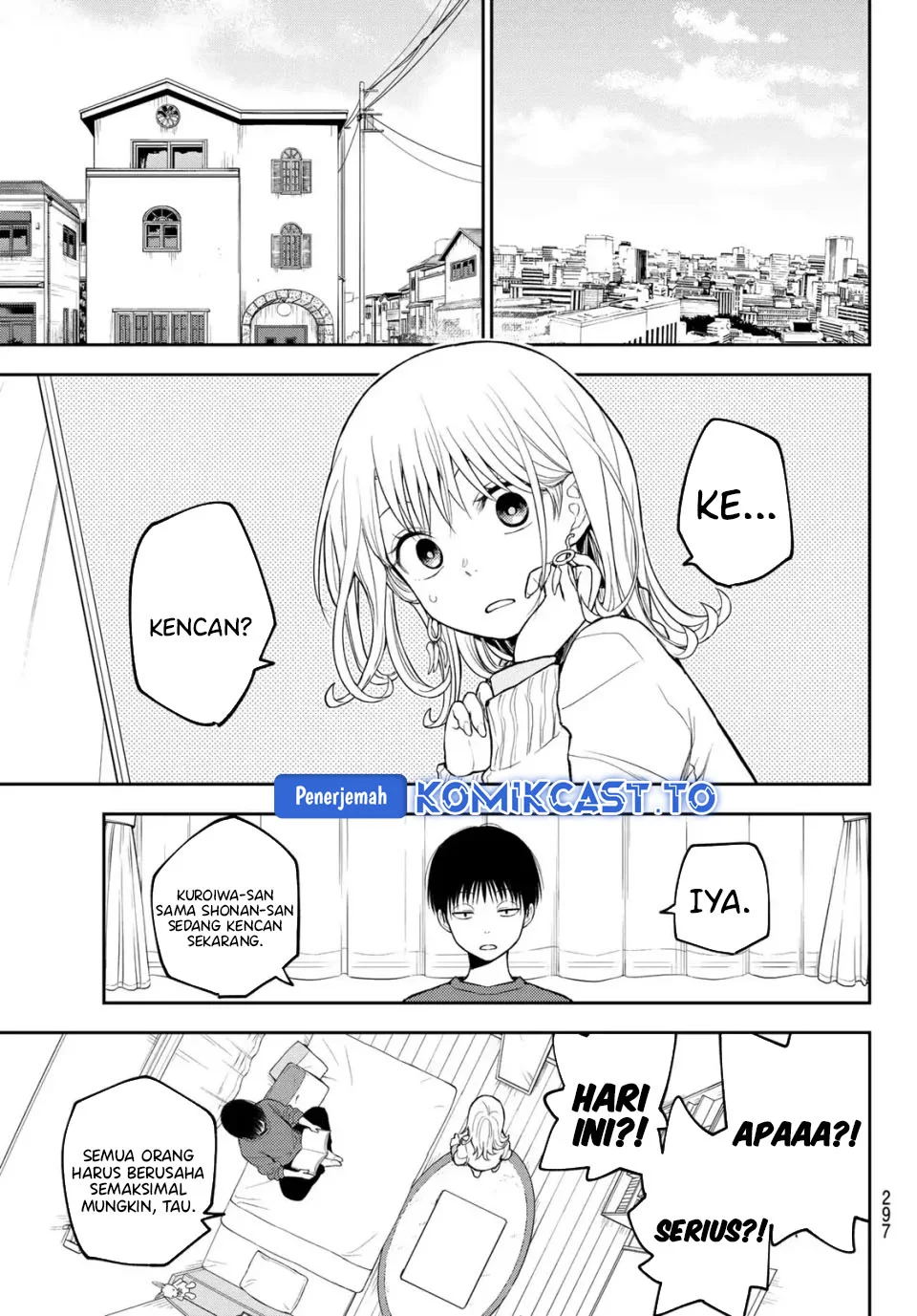 Kuroiwa Medaka ni Watashi no Kawaii ga Tsuujinai Chapter 204 Gambar 3