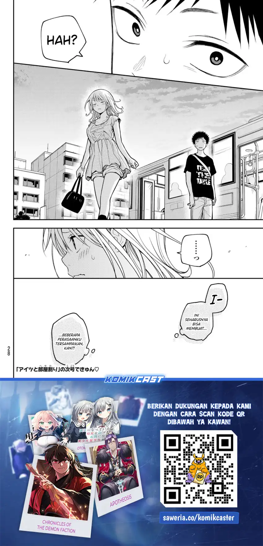 Kuroiwa Medaka ni Watashi no Kawaii ga Tsuujinai Chapter 212 Gambar 16