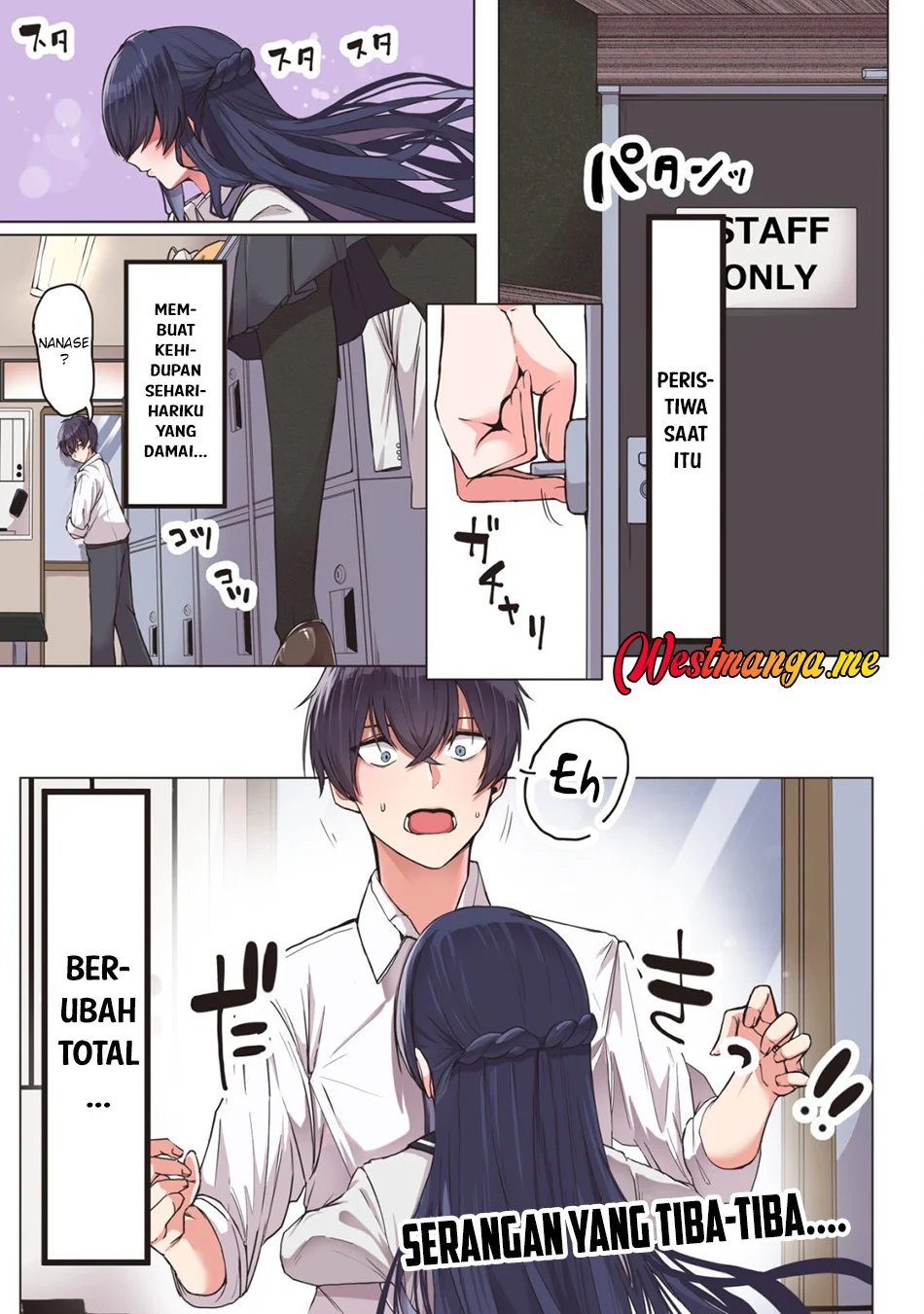 Kurokami Seiso No Reikoku Bishojo Wo Tasuketara, Ore to Ni Nin Kiri No Toki Dake De Reru Yo Ni Natta Ken Chapter 1 Gambar 3