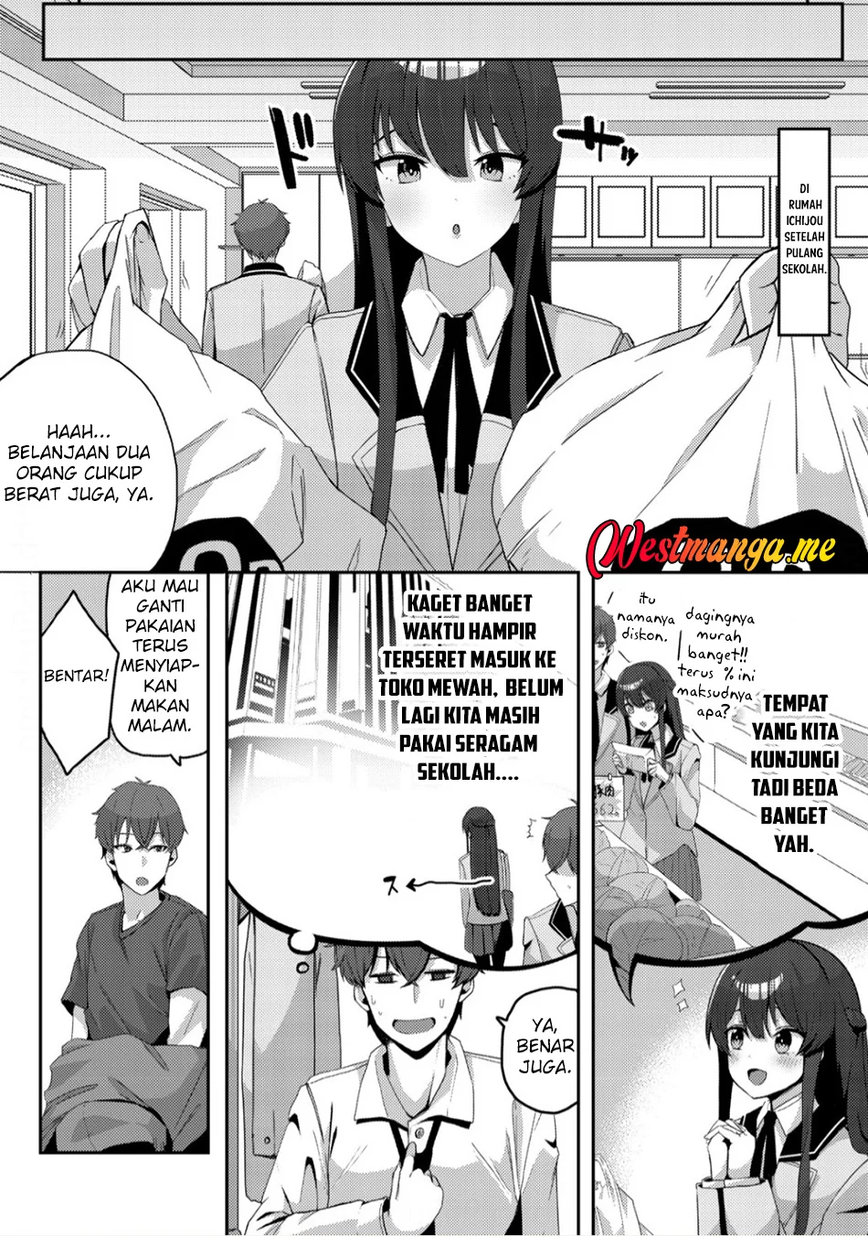 Kurokami Seiso No Reikoku Bishojo Wo Tasuketara, Ore to Ni Nin Kiri No Toki Dake De Reru Yo Ni Natta Ken Chapter 5 Gambar 16