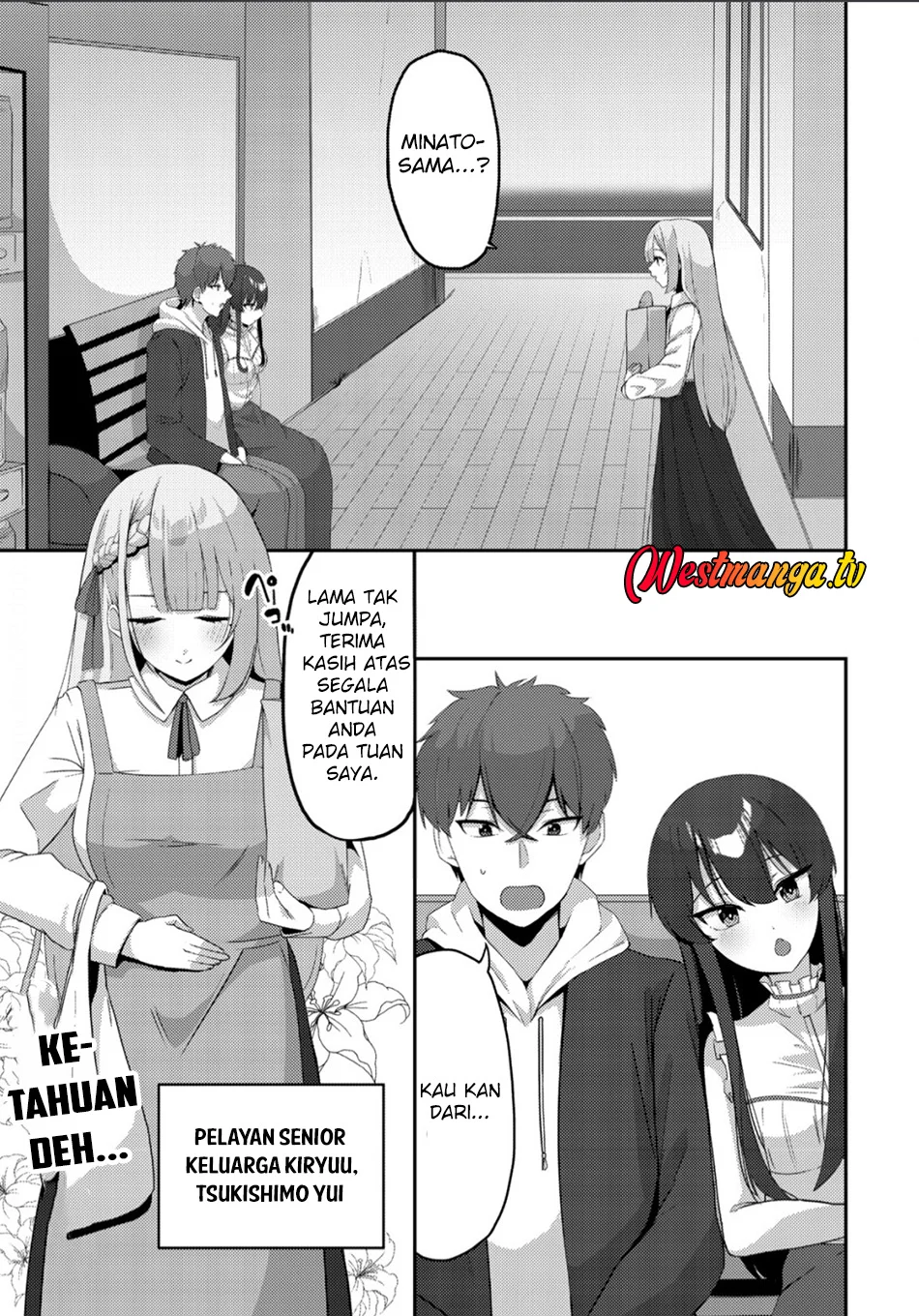 Kurokami Seiso No Reikoku Bishojo Wo Tasuketara, Ore to Ni Nin Kiri No Toki Dake De Reru Yo Ni Natta Ken Chapter 7 Gambar 3