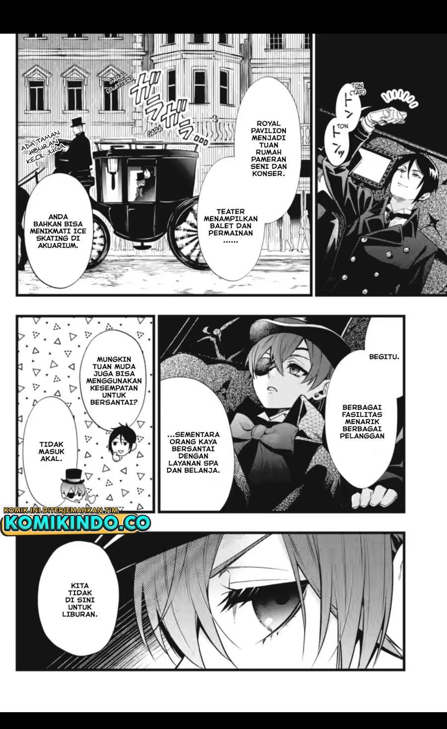 Kuroshitsuji Chapter 213 Gambar 5