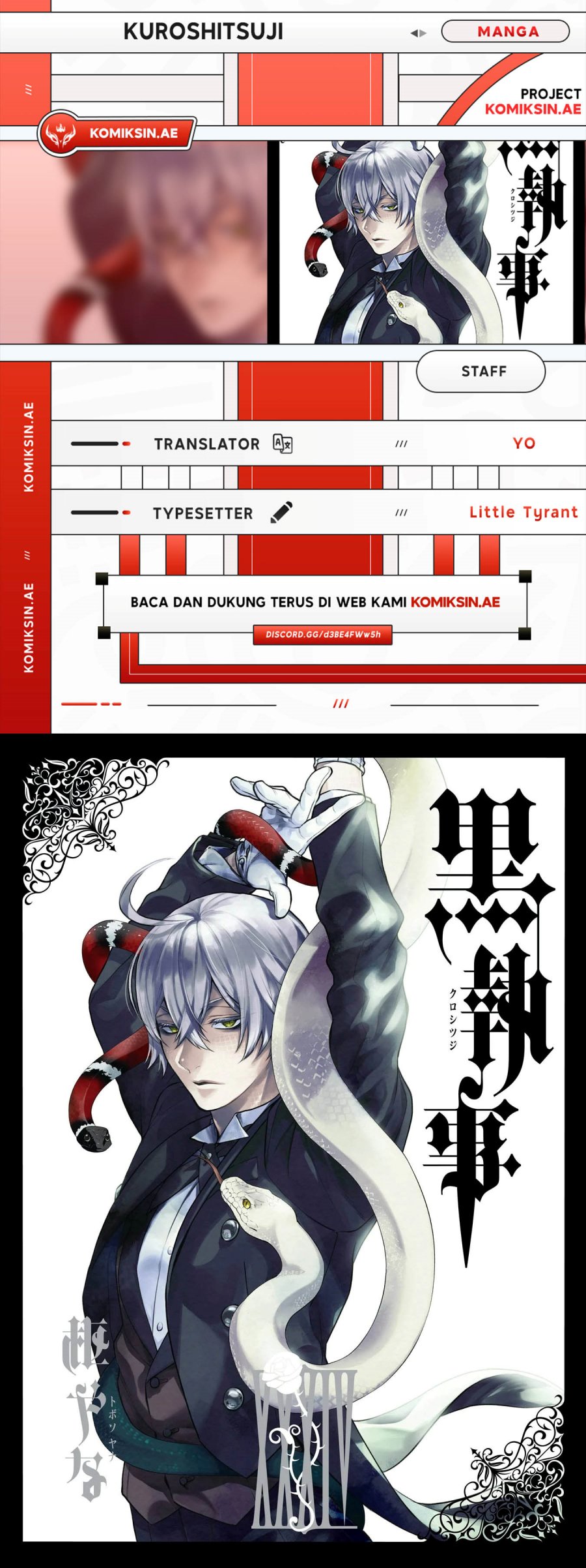 Baca Komik Kuroshitsuji Chapter 214 Gambar 1